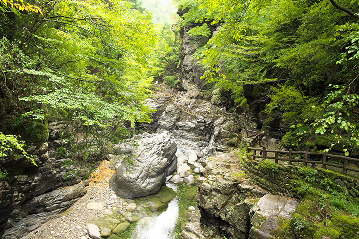 石鎚山の風景