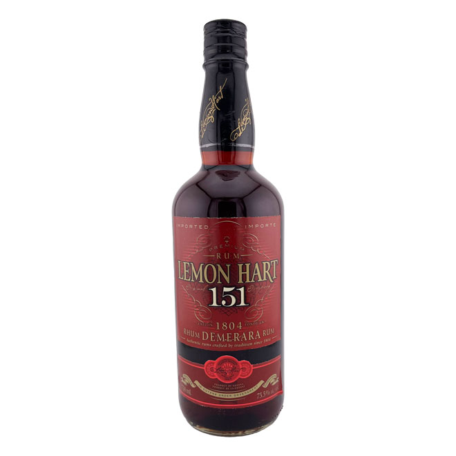 プレミアムラム レモンハート151 -酒のアイコウ-お酒の